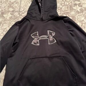 Boys Under Armour Black Hoodie